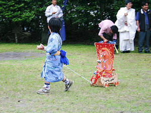 The event of Children's Day "Karakara-Bune"