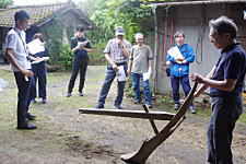 民具調査体験写真